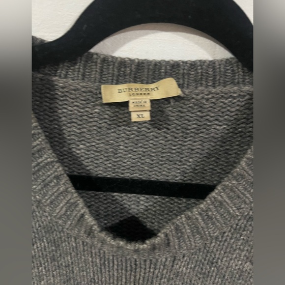 Burberry Wool Knit Sweater XL - Picture 2 of 7
